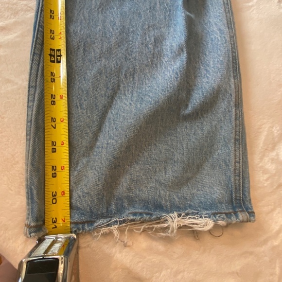 Abercrombie & Fitch The 90's Straight Ultra High Rise distressed 16972 - Picture 10 of 15